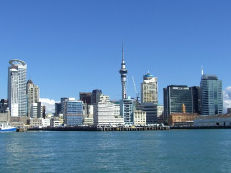 Skyline van Auckland