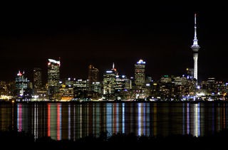 Skyline van Auckland