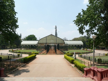 Paviljoen in de Botanische Tuinen